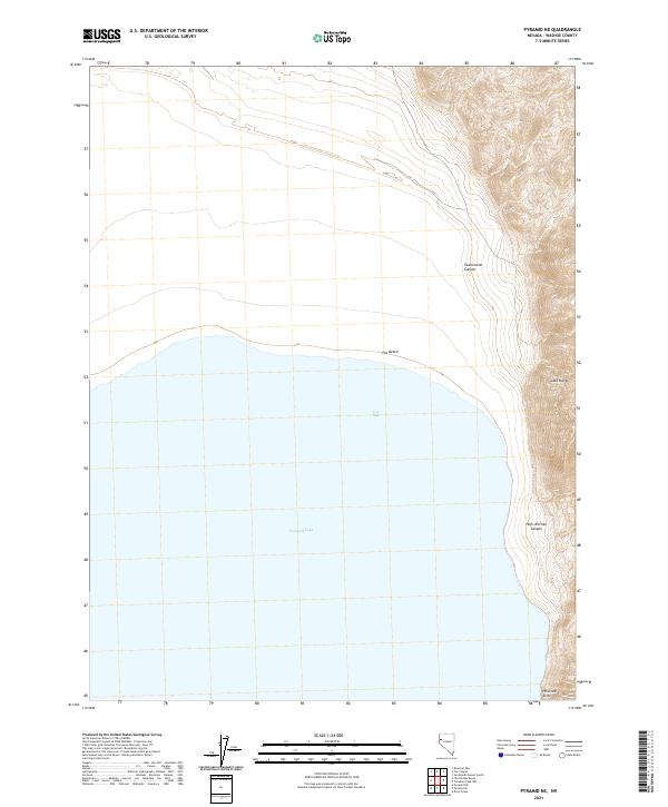 Pyramid NE 2021 topographic map thumbnail