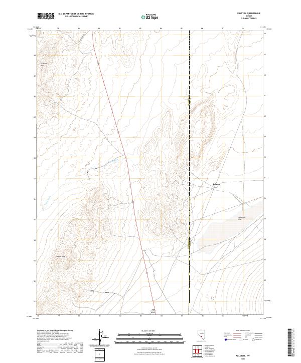 Ralston 2021 topographic map thumbnail