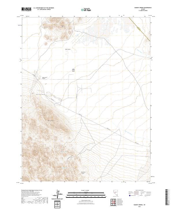 Ramsey Spring 2021 topographic map thumbnail