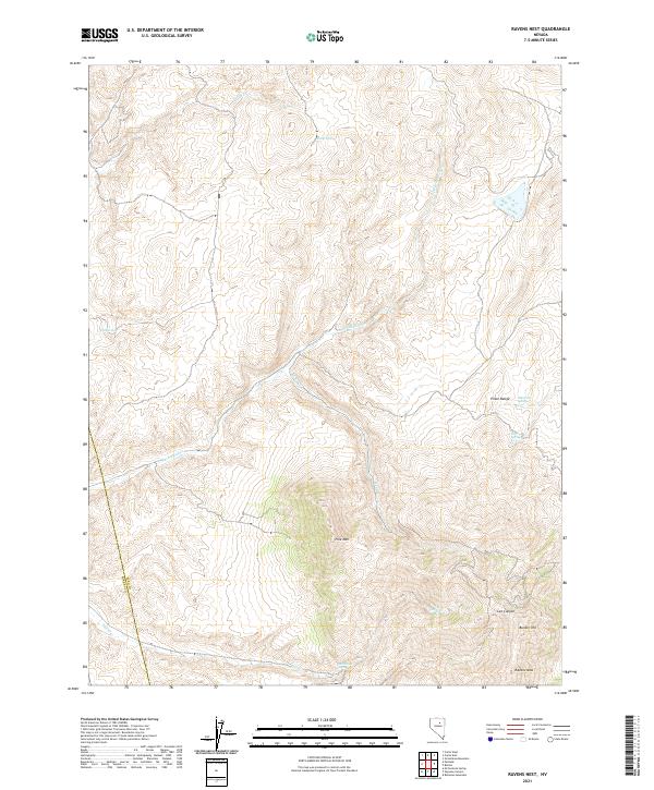 Ravens Nest topographic map thumbnail