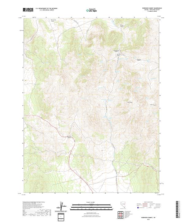 Robinson Summit 2021 topographic map thumbnail
