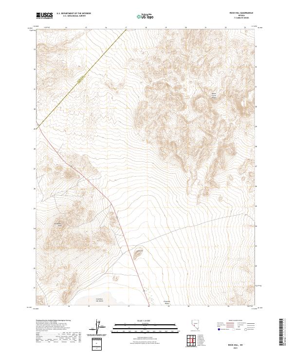 Rock Hill 2021 topographic map thumbnail