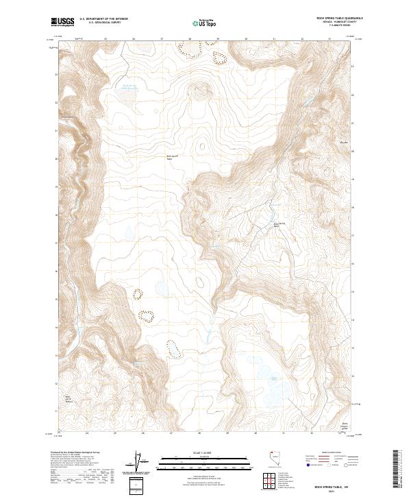 Rock Spring Table topographic map thumbnail