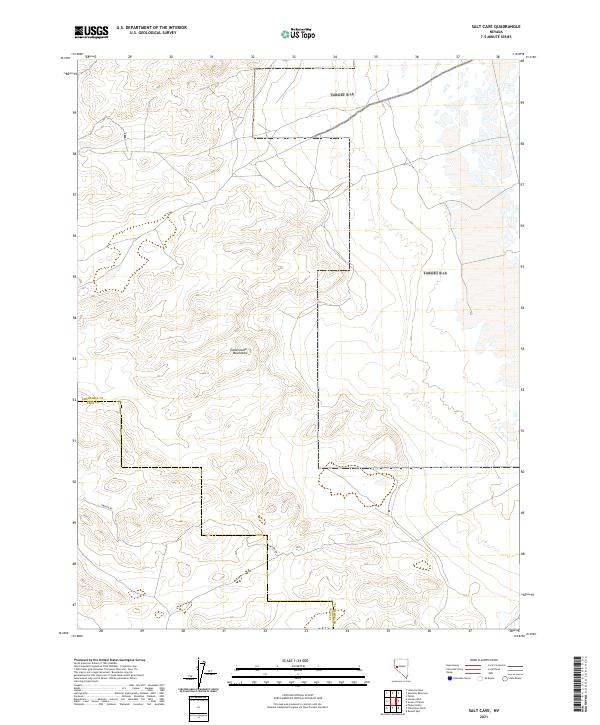 Salt Cave 2021 topographic map thumbnail