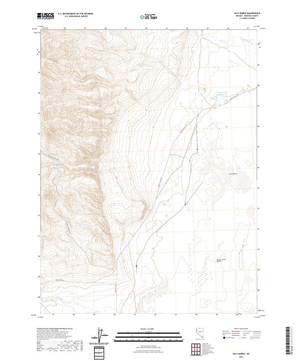 Salt Marsh 2021 topographic map thumbnail
