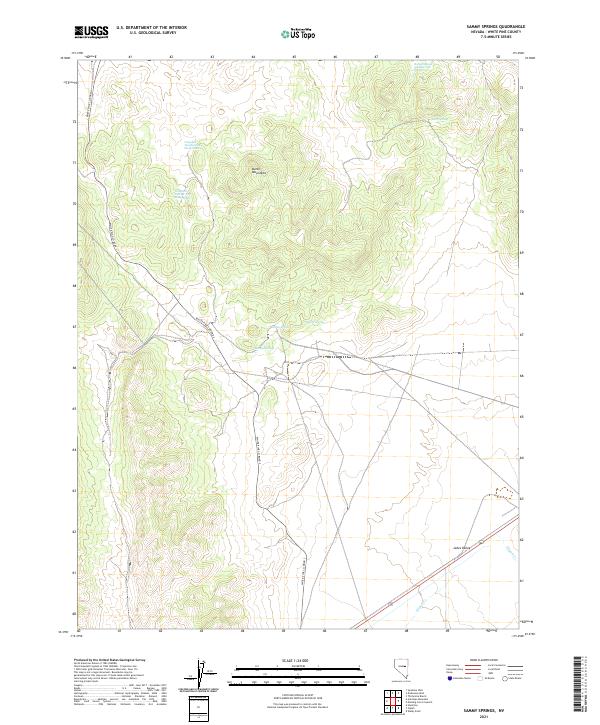 Sammy Springs topographic map thumbnail