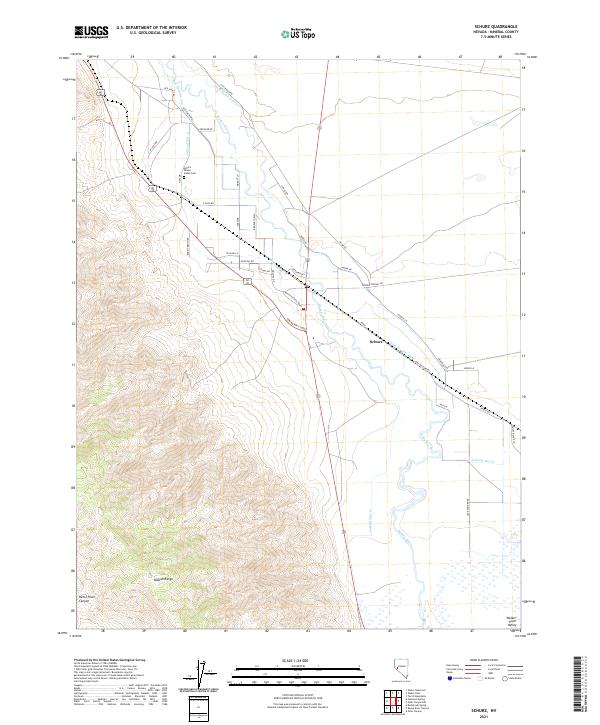 Schurz 2021 topographic map thumbnail