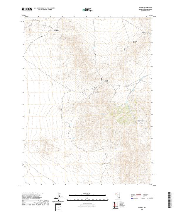 Scossa topographic map thumbnail