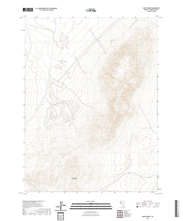 Sheep Spring 2021 topographic map thumbnail