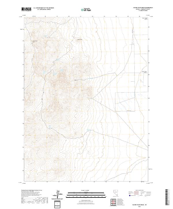 Silver State Draw 2021 topographic map thumbnail