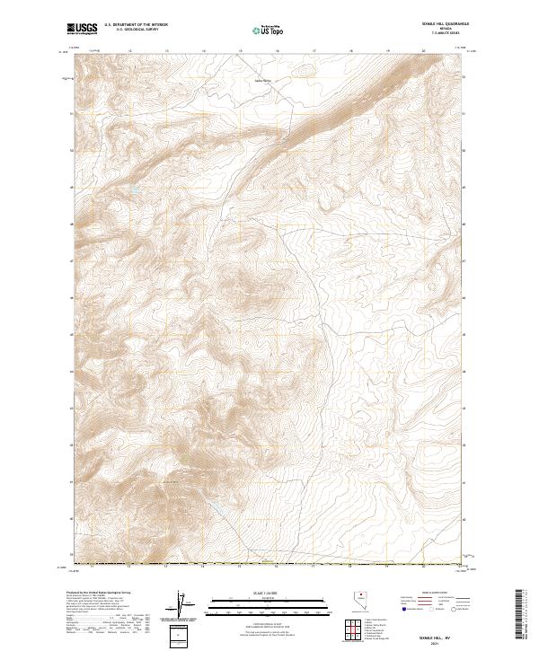 Sixmile Hill 2021 topographic map thumbnail