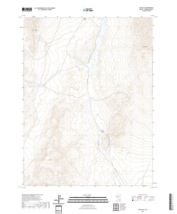 Sou Hills topographic map thumbnail