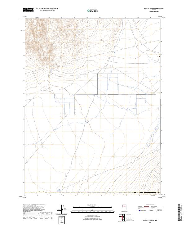 Sou Hot Springs 2023 topographic map thumbnail