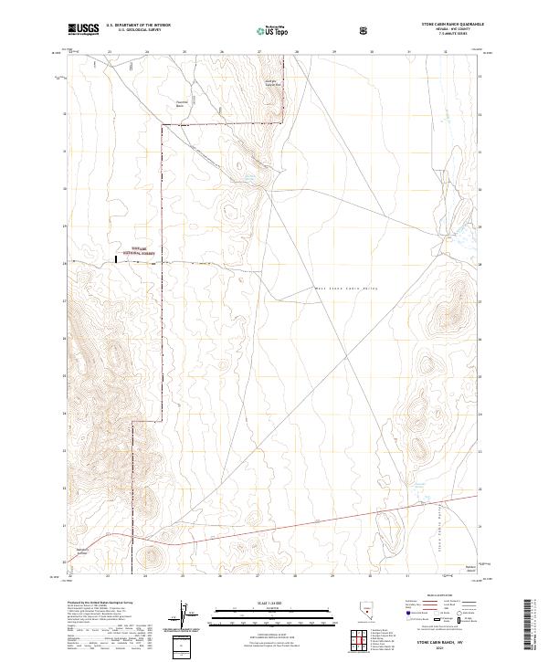 Stone Cabin Ranch 2021 topographic map thumbnail