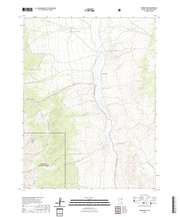 Stonehouse topographic map thumbnail