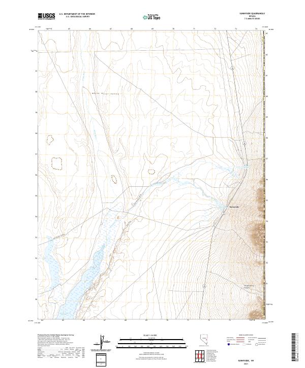 Sunnyside 2021 topographic map thumbnail