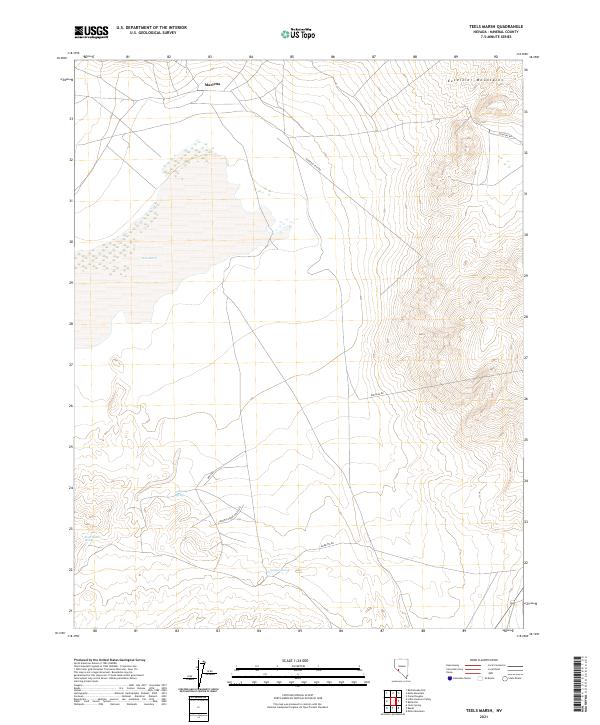 Teels Marsh 2021 topographic map thumbnail