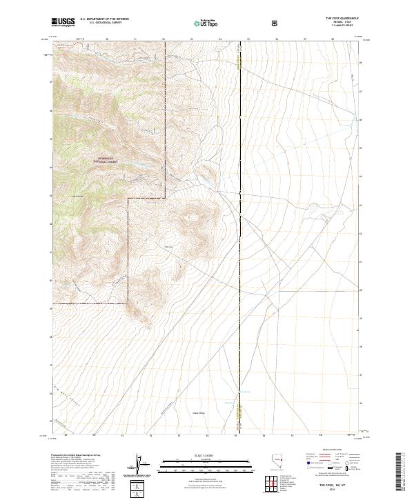 The Cove topographic map thumbnail