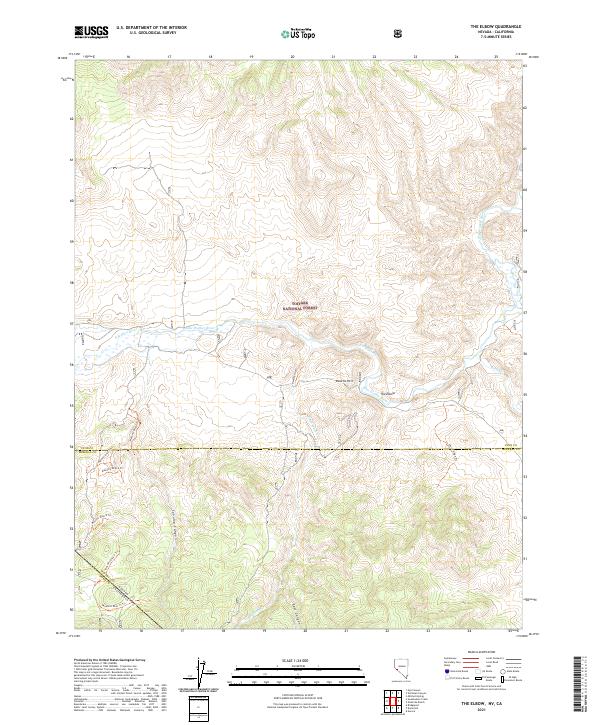 The Elbow 2021 topographic map thumbnail