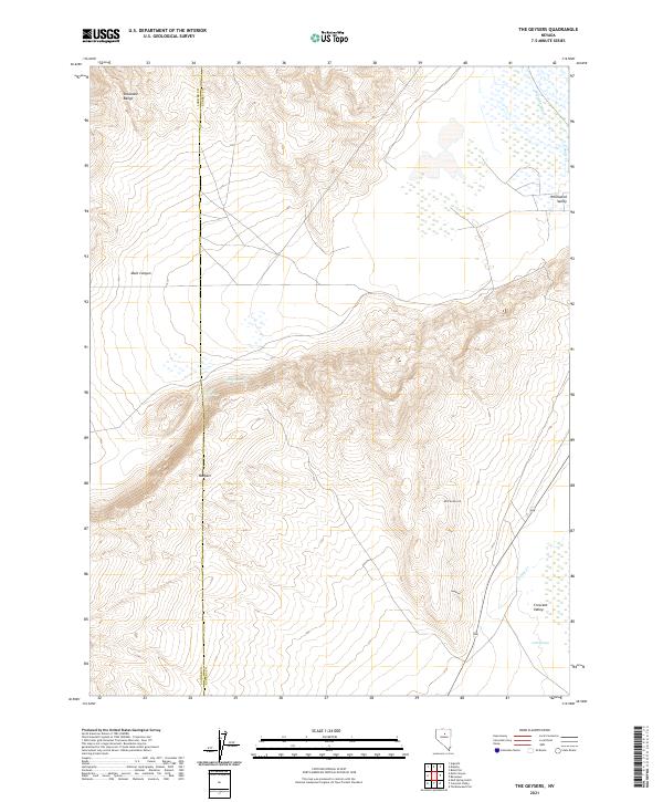 The Geysers topographic map thumbnail