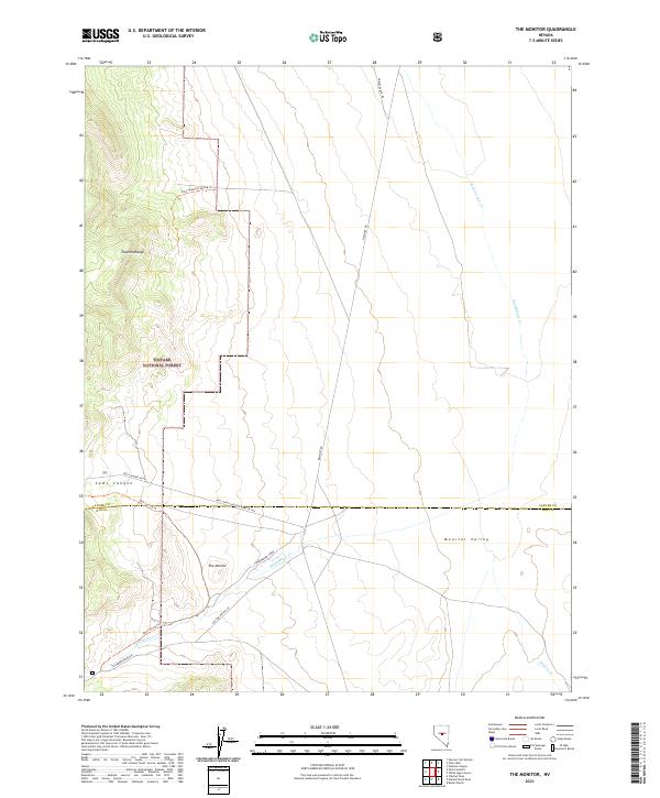 The Monitor topographic map thumbnail