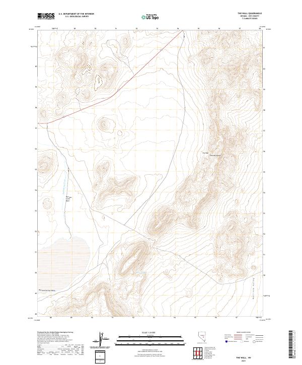 The Wall 2021 topographic map thumbnail