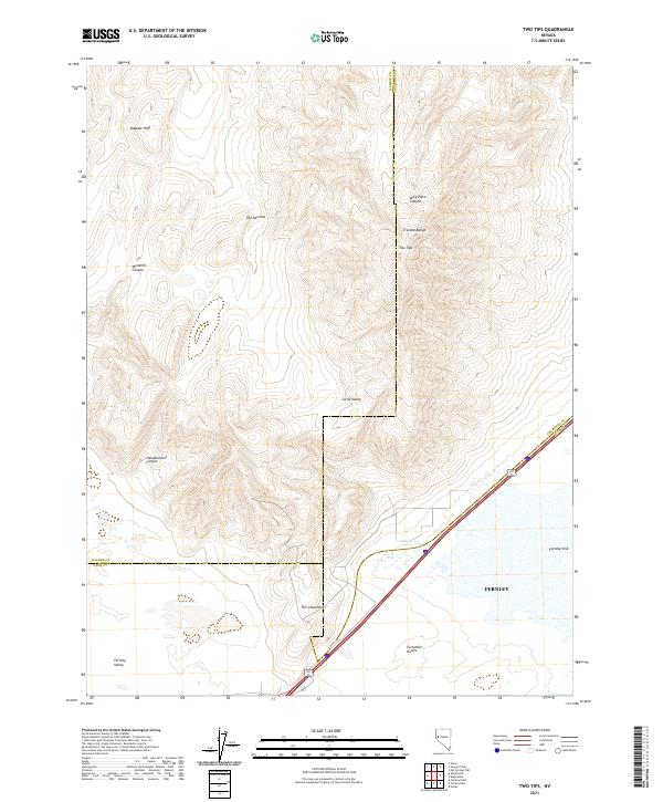 Two Tips 2021 topographic map thumbnail