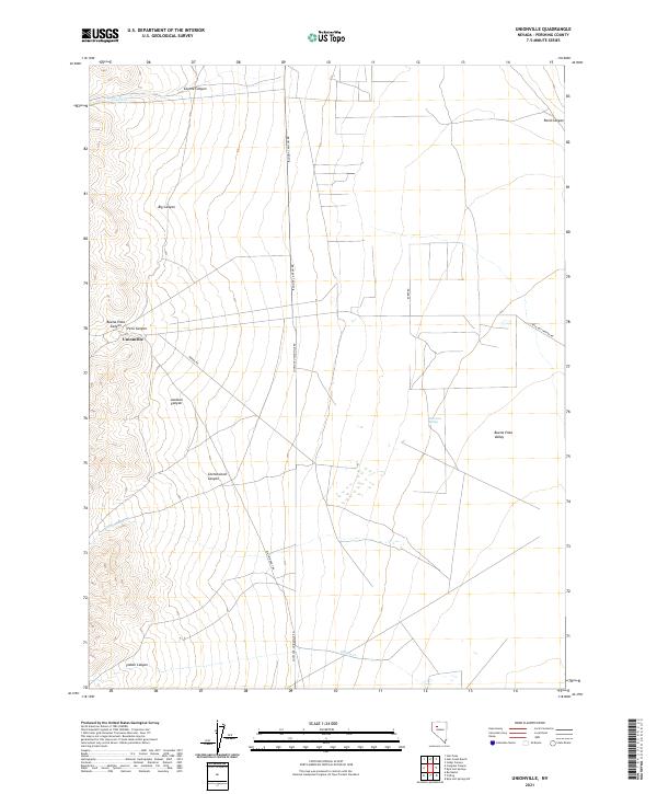 Unionville 2021 topographic map thumbnail