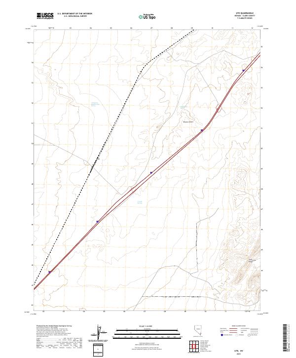 Ute topographic map thumbnail