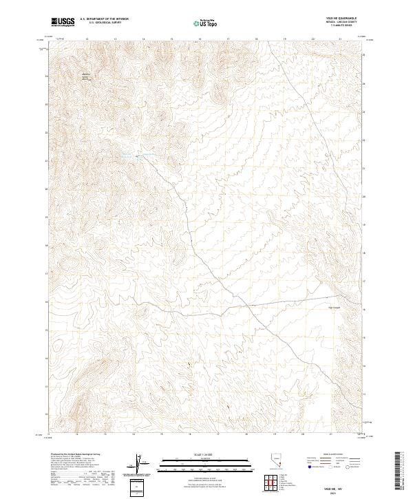 Vigo NE 2021 topographic map thumbnail