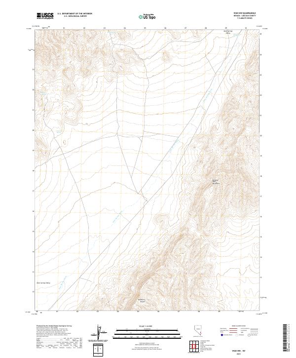 Vigo NW 2021 topographic map thumbnail