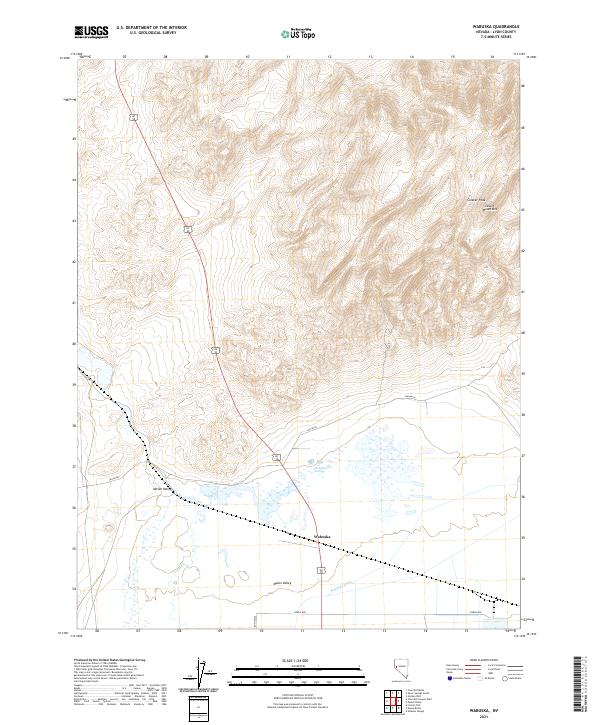 Wabuska 2021 topographic map thumbnail