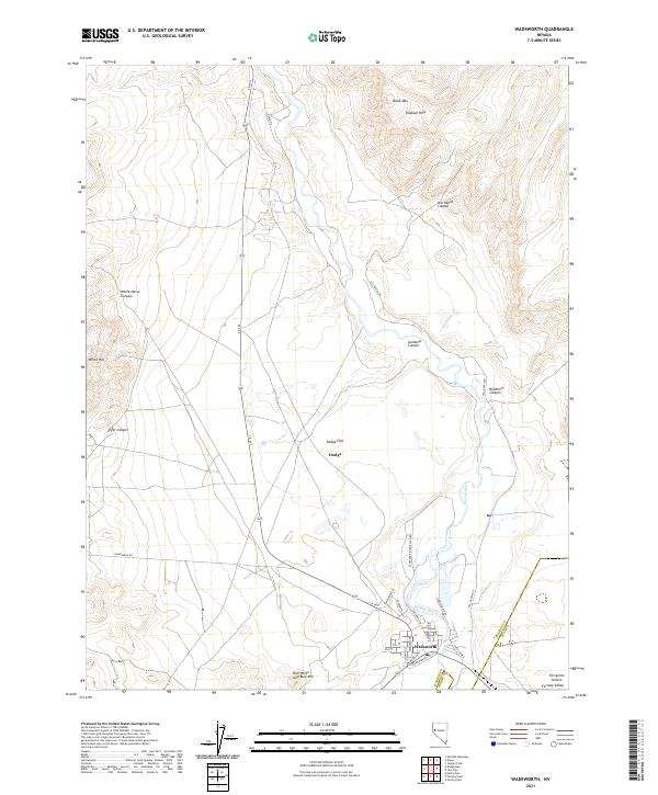 Wadsworth 2021 topographic map thumbnail