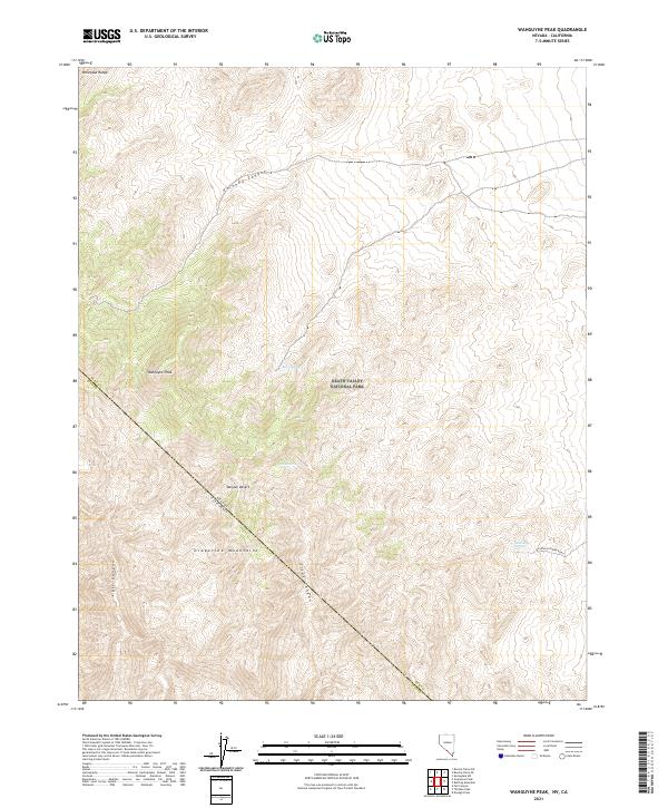 Wahguyhe Peak topographic map thumbnail