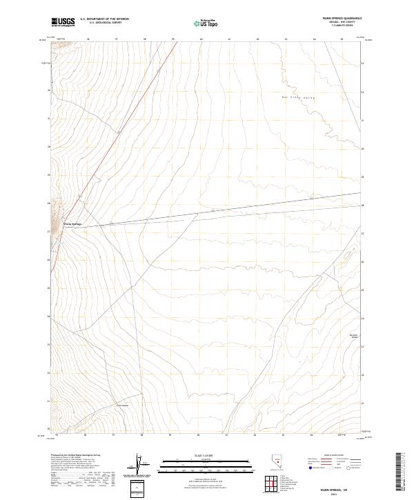 Warm Springs 2021 topographic map thumbnail