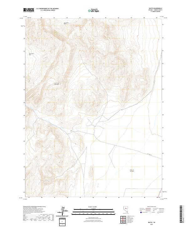 Watts 2021 topographic map thumbnail