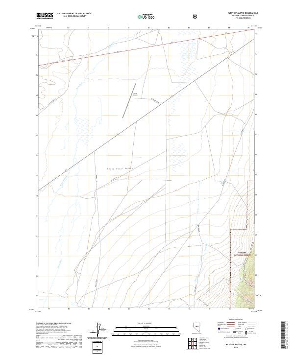 West of Austin topographic map thumbnail