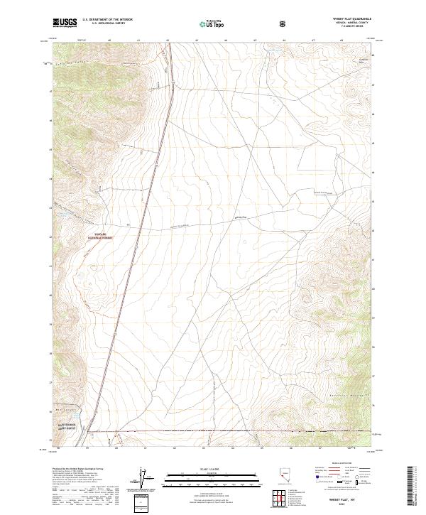 Whisky Flat 2021 topographic map thumbnail