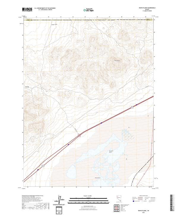 White Plains topographic map thumbnail