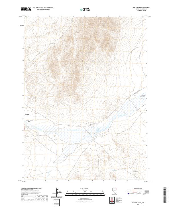 Wine Cup Ranch 2021 topographic map thumbnail
