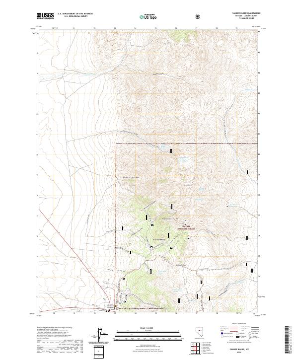 Yankee Blade 2021 topographic map thumbnail