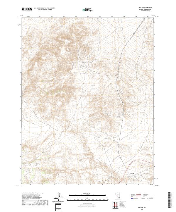 Basalt topographic map thumbnail