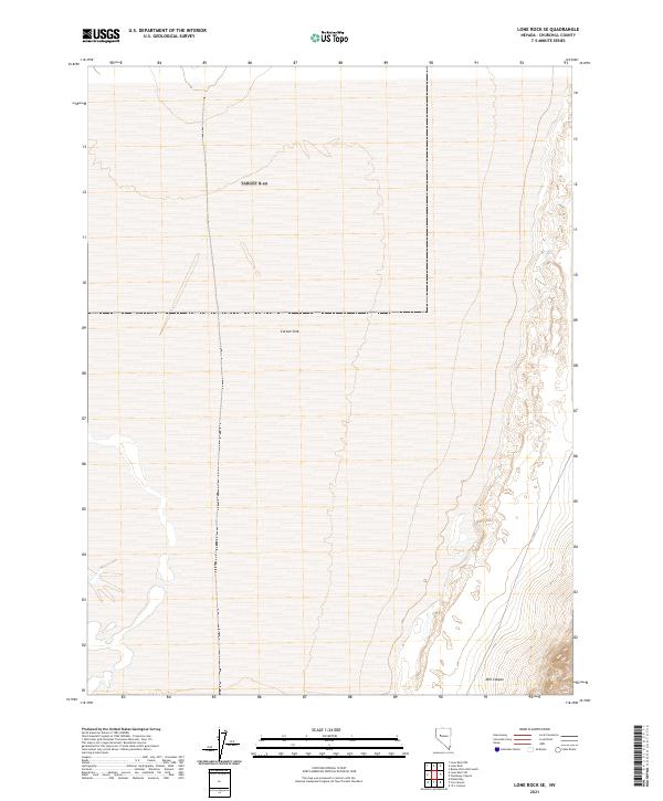 Lone Rock SE topographic map thumbnail