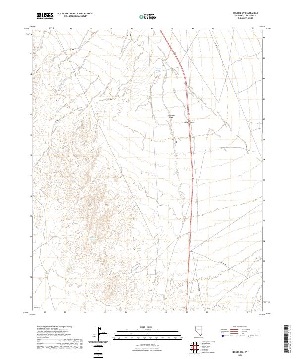 Nelson SW 2021 topographic map thumbnail