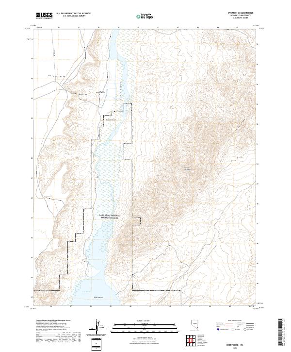 Overton SE 2021 topographic map thumbnail