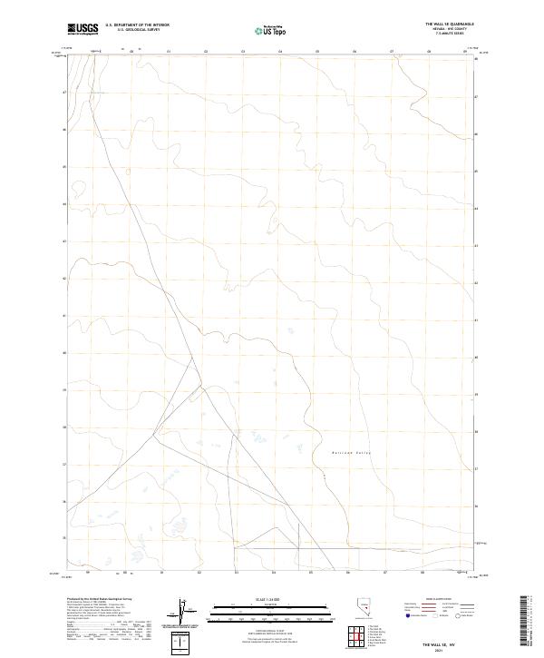 The Wall SE topographic map thumbnail