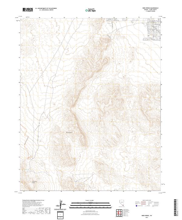 Bird Spring 2021 topographic map thumbnail
