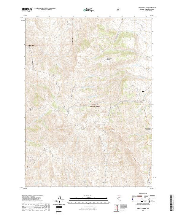 Hinkey Summit 2021 topographic map thumbnail