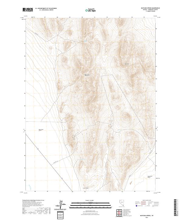 Mustang Spring 2021 topographic map thumbnail