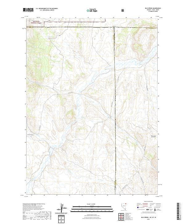 Nile Spring 2021 topographic map thumbnail